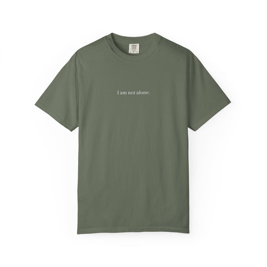 "I am not alone." T-shirt Design