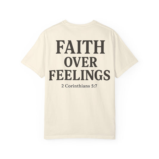 "Faith Over Feelings" T-shirt Design
