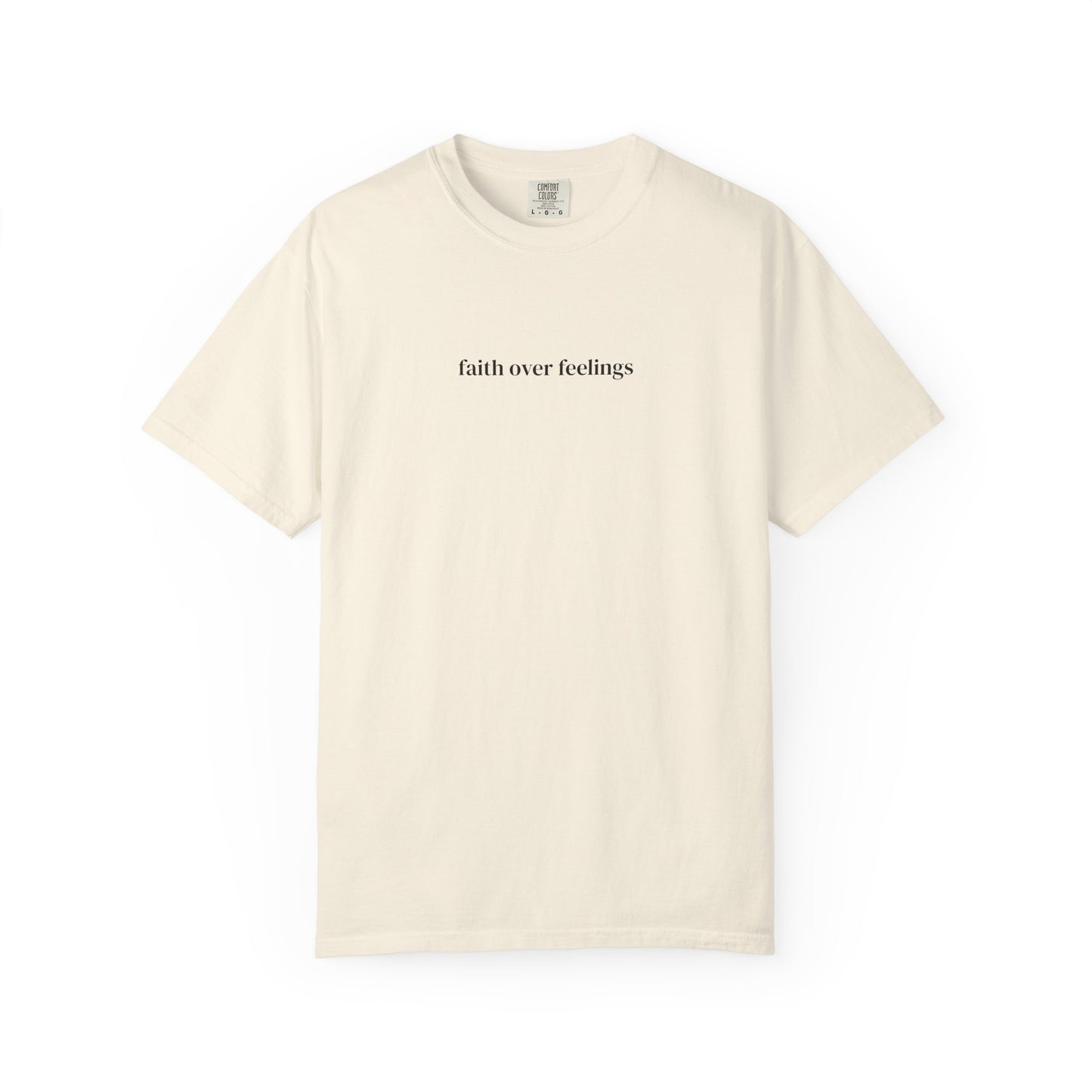 "Faith Over Feelings" T-shirt Design